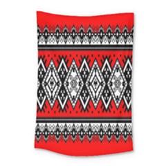 Decoration Pattern Style Retro Small Tapestry by Nexatart