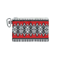 Decoration Pattern Style Retro Canvas Cosmetic Bag (small) by Nexatart