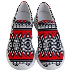 Decoration Pattern Style Retro Women s Lightweight Slip Ons by Nexatart