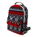 Decoration Pattern Style Retro Flap Pocket Backpack (Large) View1