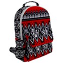 Decoration Pattern Style Retro Flap Pocket Backpack (Large) View2