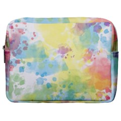 Abstract Pattern Color Art Texture Make Up Pouch (large)