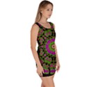 Flowers And More Floral Dancing A Happy Dance Bodycon Dress View3