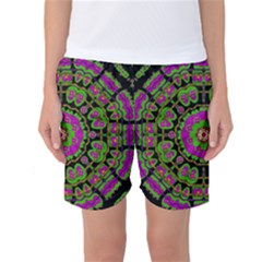 Flowers And More Floral Dancing A Happy Dance Women s Basketball Shorts by pepitasart