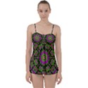 Flowers And More Floral Dancing A Happy Dance Babydoll Tankini Set View1