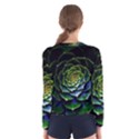 Nature Desktop Flora Color Pattern Women s Long Sleeve Tee View2