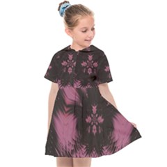 Glitch Glitch Art Grunge Distortion Kids  Sailor Dress by Nexatart