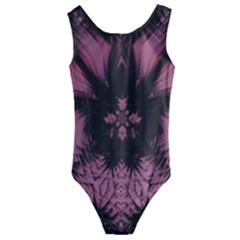 Glitch Glitch Art Grunge Distortion Kids  Cut-out Back One Piece Swimsuit