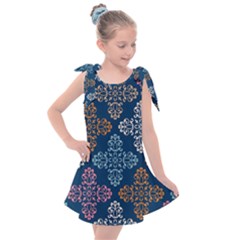 Background Wallpaper Abstract Art Kids  Tie Up Tunic Dress