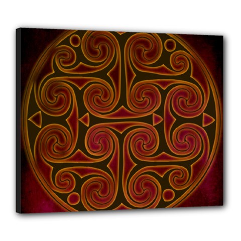 Beautiful Art Pattern Canvas 24  X 20  (stretched) by Nexatart