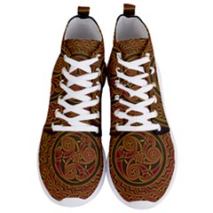 Beautiful Art Pattern Men s Lightweight High Top Sneakers