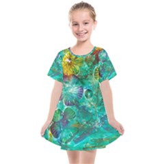 Underwater Summer Kids  Smock Dress by arwwearableart