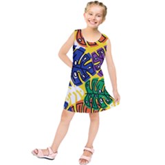 Design Decoration Decor Pattern Kids  Tunic Dress by Nexatart