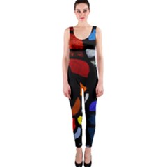 Art Bright Lead Glass Pattern One Piece Catsuit by Nexatart