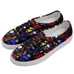 Art Bright Lead Glass Pattern Women s Classic Low Top Sneakers by Nexatart