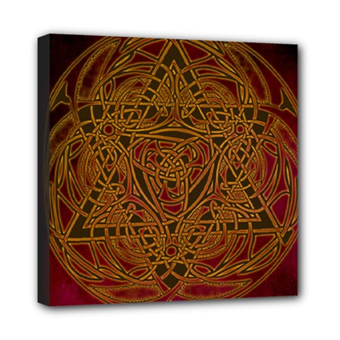 Beautiful Art Pattern Mini Canvas 8  X 8  (stretched) by Nexatart