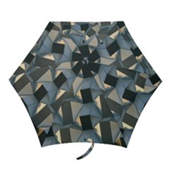 3d Pattern Texture Form Background Mini Folding Umbrellas by Nexatart