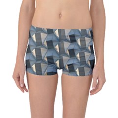 3d Pattern Texture Form Background Boyleg Bikini Bottoms by Nexatart