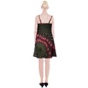 Background Texture Pattern Spaghetti Strap Velvet Dress View2