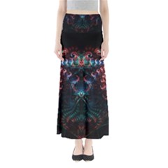 Background Texture Pattern Full Length Maxi Skirt by Nexatart