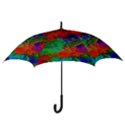 Color Art Bright Decoration Hook Handle Umbrellas (Small) View3