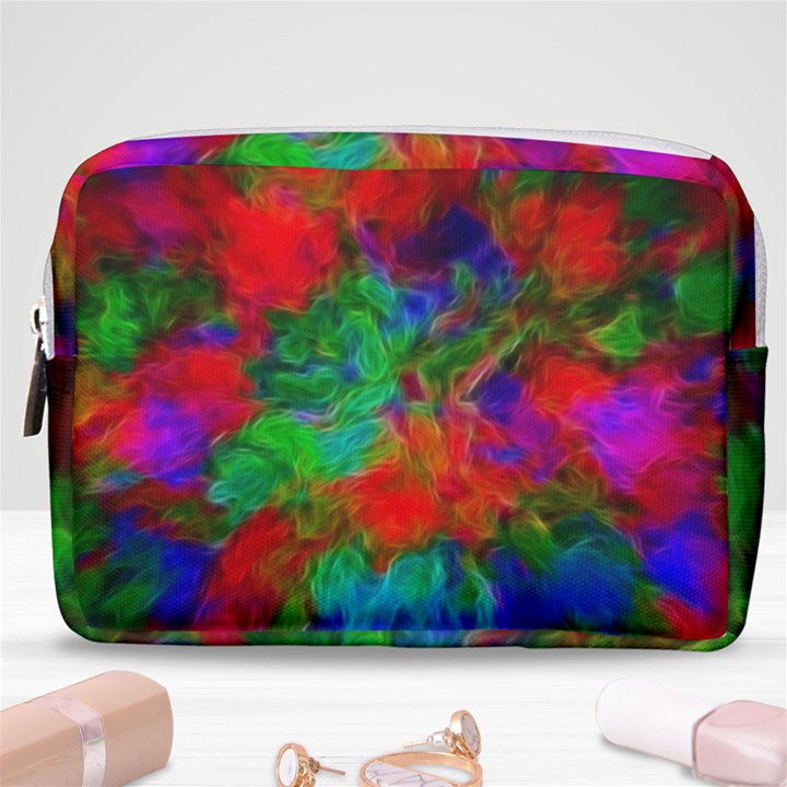 Color Art Bright Decoration Make Up Pouch (Medium)