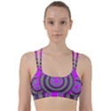 Round Pattern Ethnic Design Line Them Up Sports Bra View1