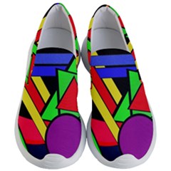 Background Color Art Pattern Form Women s Lightweight Slip Ons by Nexatart