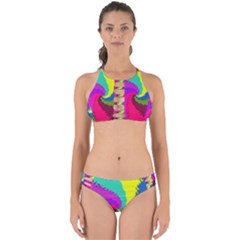 Art Abstract Pattern Color Perfectly Cut Out Bikini Set by Nexatart