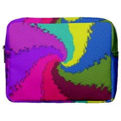 Art Abstract Pattern Color Make Up Pouch (large)