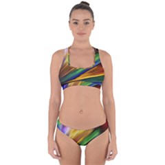 Graffiti Painting Pattern Abstract Cross Back Hipster Bikini Set by Nexatart