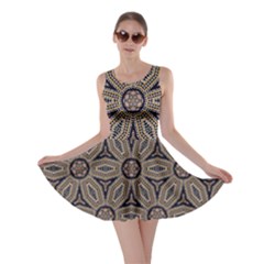 Pattern Decoration Abstract Skater Dress by Nexatart