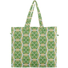 Pattern Abstract Decoration Flower Canvas Travel Bag by Nexatart