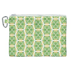 Pattern Abstract Decoration Flower Canvas Cosmetic Bag (xl) by Nexatart