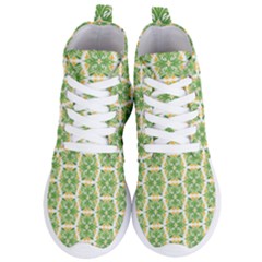 Pattern Abstract Decoration Flower Women s Lightweight High Top Sneakers by Nexatart