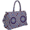 Morocco Essaouira Tile Pattern Duffel Travel Bag View2