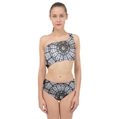 Pattern Abstract Structure Art Spliced Up Two Piece Swimsuit by Nexatart