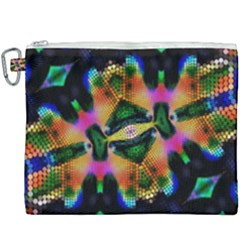 Butterfly Color Pop Art Canvas Cosmetic Bag (xxxl) by Nexatart