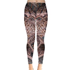 Pattern Decoration Art Architecture Leggings  by Nexatart