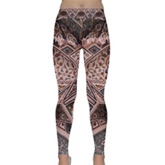 Pattern Decoration Art Architecture Classic Yoga Leggings by Nexatart