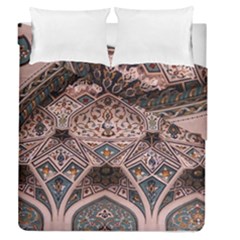 Pattern Decoration Art Architecture Duvet Cover Double Side (queen Size) by Nexatart