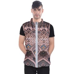 Pattern Decoration Art Architecture Men s Puffer Vest by Nexatart