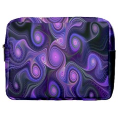 Abstract Pattern Fractal Wallpaper Make Up Pouch (large)