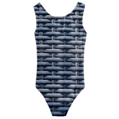 Desktop Pattern Abstract Fabric Kids  Cut-out Back One Piece Swimsuit