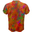 Abstract Pattern Art Canvas Men s Cotton Tee View2