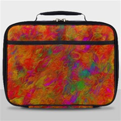 Abstract Pattern Art Canvas Full Print Lunch Bag