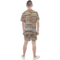 Wicker Model Texture Craft Braided Men s Mesh Tee and Shorts Set View2