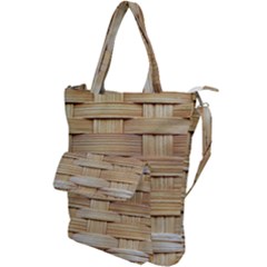 Wicker Model Texture Craft Braided Shoulder Tote Bag