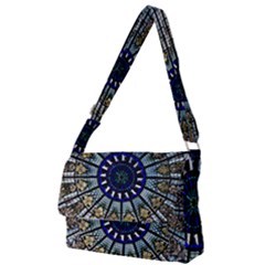 Pattern Art Form Architecture Full Print Messenger Bag