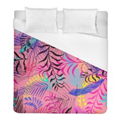 Illustration Reason Leaves Design Duvet Cover (full/ Double Size) by Nexatart